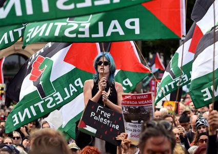 الآلاف في أستراليا يحتجون ضد زيارة رئيس دولة الاحتلال