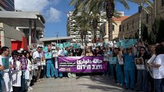 تواصل الفعاليات الاحتجاجية ضد الجريمة والعنف داخل أراضي الـ48