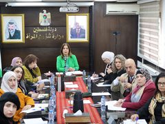 وزيرة شؤون المرأة تترأس اجتماع اللجنة الوطنية لتنفيذ قرار مجلس الأمن 1325