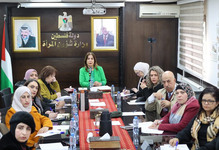 وزيرة شؤون المرأة تترأس اجتماع اللجنة الوطنية لتنفيذ قرار مجلس الأمن 1325