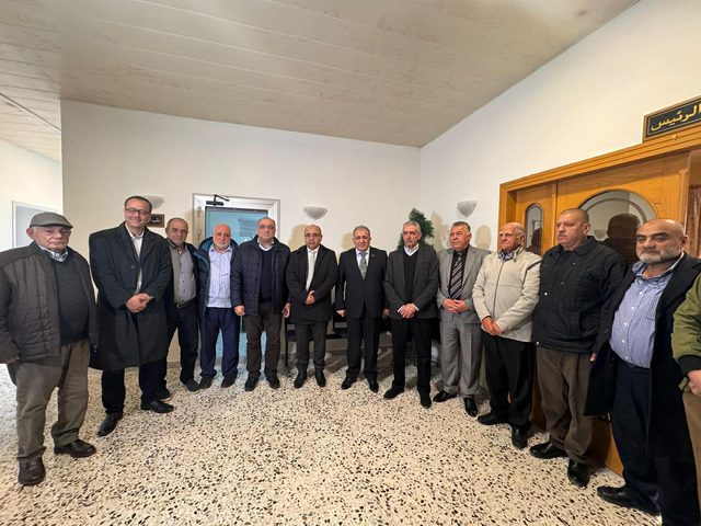 بيروت: السفير الأسعد يستقبل رئيس بلدية مخيم المية ومية