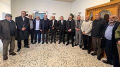 بيروت: السفير الأسعد يستقبل رئيس بلدية مخيم المية ومية