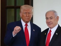 مسؤول: ترامب يتبنى موقفا اكثر حزما تجاه ايران بعد لقاءه نتنياهو