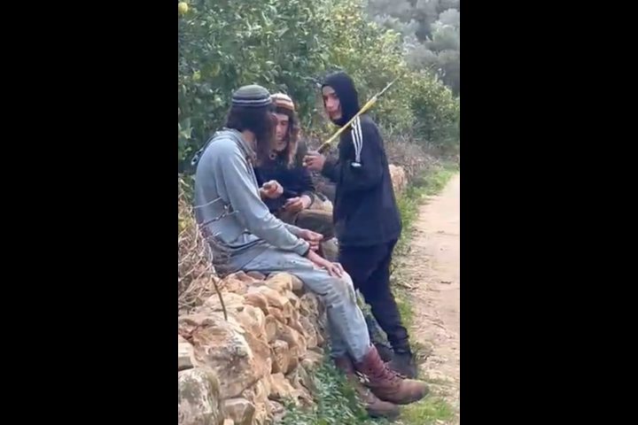 مستوطنون يهاجمون مزارعي واد قانا غرب سلفيت