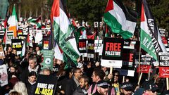 مظاهرات في بريطانيا وفرنسا دعما لغزة والأسرى الفلسطينيين