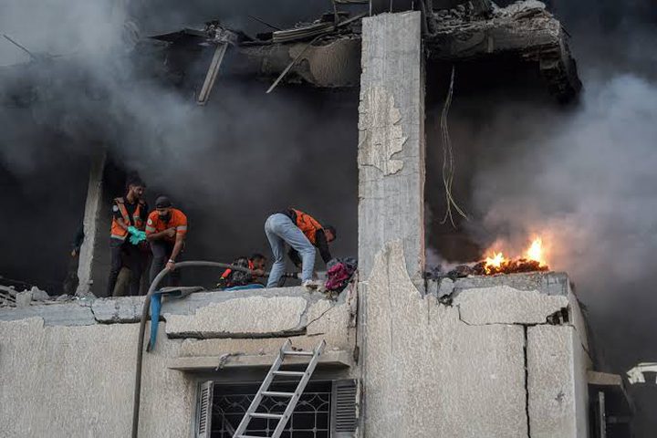 استشهاد مواطن وإصابة آخرين بغارات واعتداءات الاحتلال شرق وغرب غزة