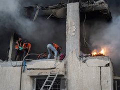 استشهاد مواطن وإصابة آخرين بغارات واعتداءات الاحتلال شرق وغرب غزة