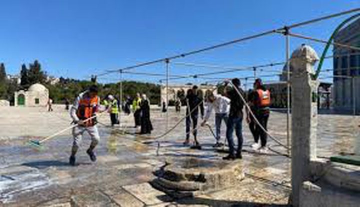 الاحتلال يمنع الأوقاف من تجهيز المسجد الأقصى لاستقبال رمضان