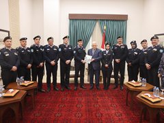 الرئيس يتسلم تقرير جهاز الشرطة السنوي لعام 2025