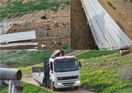 نزوح قسري لعائلات من تجمع البرج في الاغوار الشمالية