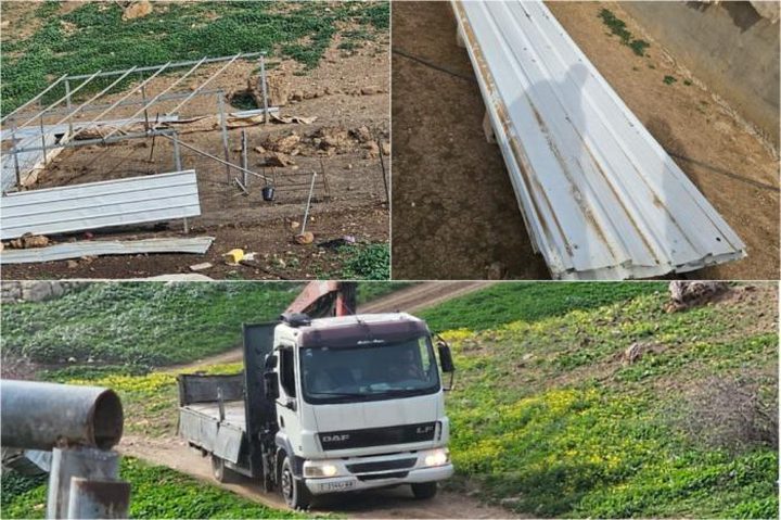 نزوح قسري لعائلات من تجمع البرج في الاغوار الشمالية