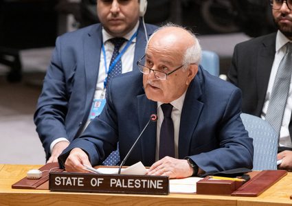 منصور أمام مجلس الأمن: إسرائيل اختارت الضم على السلام وعلى المجتمع الدولي التحرك