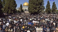 80 ألف مصل يؤدون صلاة الجمعة الأولى من رمضان في المسجد الأقصى