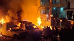 شهيد وجرحى في قصف للاحتلال على مخيم عين الحلوة جنوب لبنان