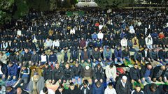 الجمعة الأولى من رمضان..10 آلاف مصلٍ يؤدون صلاتي العشاء والتراويح في الأقصى