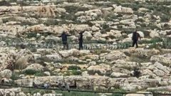 مستوطنون يسيّجون أراضٍ زراعية في نعلين غرب رام الله