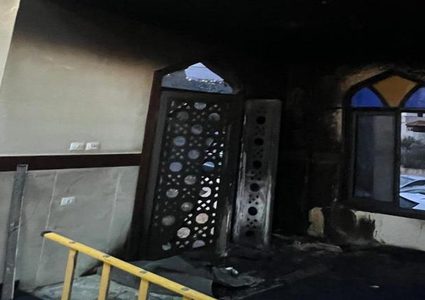 المجلس الوطني : إحراق مسجد في تل جريمة خطيرة وعمل إرهابي