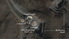 صور أقمار صناعية تكشف إعادة طهران بناء قوتها الصاروخية وتحصين مواقعها