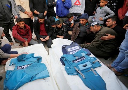 لجنة حماية الصحافيين: مقتل 129 صحافيا وإعلاميا في 2025 معظمهم بنيران إسرائيلية