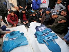 لجنة حماية الصحافيين: مقتل 129 صحافيا وإعلاميا في 2025 معظمهم بنيران إسرائيلية