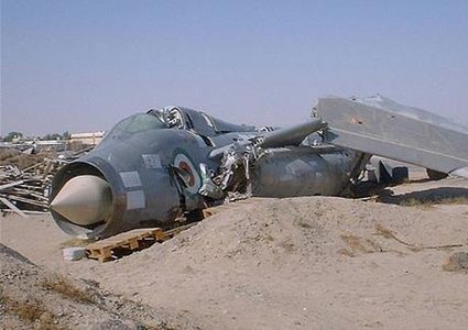 سقوط طائرة حربية أميركية من طراز F-15 غرب الكويت