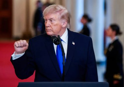 ترامب: تم ​تدمير ‌كل ‌شيء تقريبا في إيران