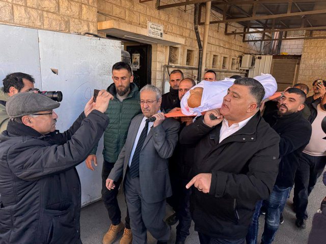 تشييع جثماني الشهيدين الشقيقين معمر في قريوت جنوب نابلس