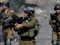 رام الله: إصابة شاب بالرصاص خلال اقتحام الاحتلال خربثا بني حارث