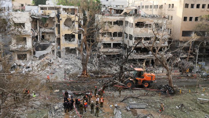 تواصل القصف المتبادل بين إسرائيل وإيران واستهداف عدة مناطق في لبنان