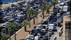 100 الف نازح في عدوان الاحتلال جنوب لبنان