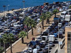 100 الف نازح في عدوان الاحتلال جنوب لبنان