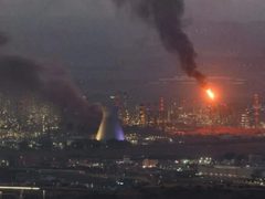 حزب الله يستهدف مصفاة حيفا بسرب من المسيّرات الإنقضاضية