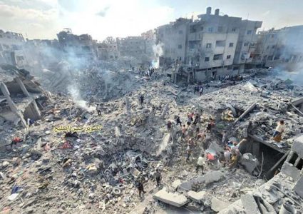 قصف جويّ بخان يونس ومدفعي بالبريج