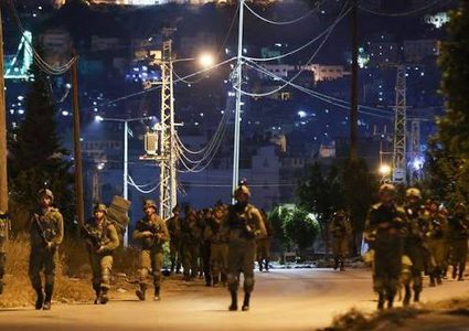 قوات الاحتلال تقتحم قرى جنوب نابلس