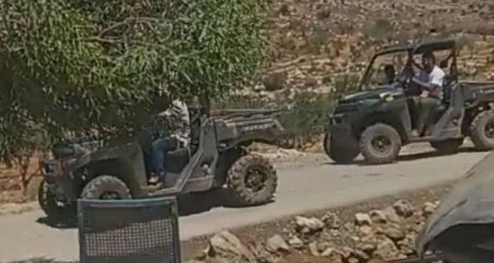 مستوطنون يهاجمون المواطنين في خربة المراجم جنوب نابلس