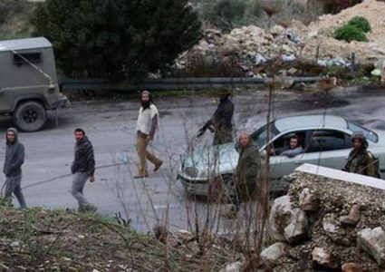 مستوطنون يستولون على منزل قيد الانشاء في حوارة جنوب نابلس