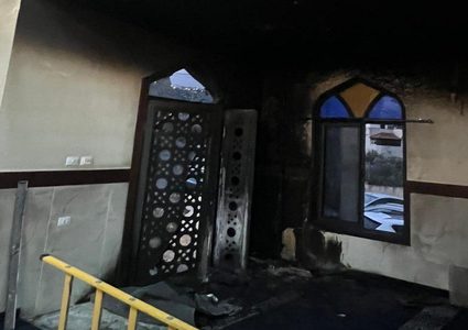 المجلس الوطني : إحراق مستوطنين مسجداً في دوما اعتداء صارخ على دور العبادة