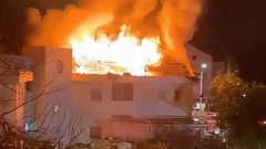 صاروخ ايراني يستهدف مباني اسرائيلية ويلحق اضرارا جسيمة