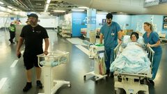 اسرائيل: تم إجلاء 213 مصابا إلى المستشفيات خلال الـ 24 ساعة الماضية