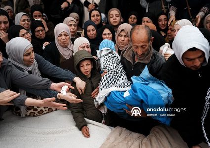 #صور طوباس - وداع وتشييع جثامين شهداء عائلة بني عودة، الذين اغتالتهم قوات خاصة إسرائيلية فجر اليوم في بلدة طمون جنوب طوباس
تصوير: عصام الريماوي