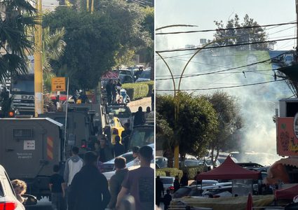 إصابات بالاختناق خلال اقتحام الاحتلال بلدة الظاهرية