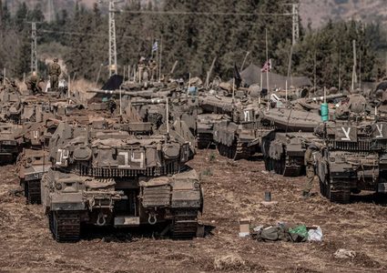 جيش الاحتلال يعلن الدفع بالفرقة 36 للعملية العسكرية البرية في جنوب لبنان