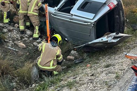 وفاة شابين إثر حادث سير مؤسف قرب مفرق جماعين جنوب نابلس