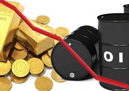 استقرار أسعار الذهب وتراجع النفط عالميا