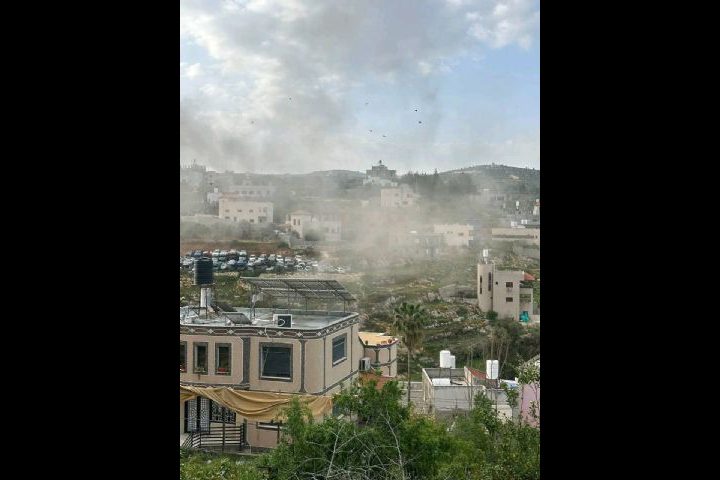 سقوط شظايا صواريخ يُخلّف أضرارا في محافظة نابلس