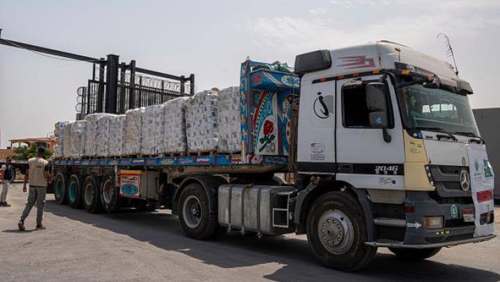 تراجع المساعدات إلى غزة 80% منذ بدء الحرب على إيران