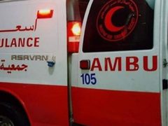 مصرع مواطن في حادث سير ذاتي جنوب نابلس