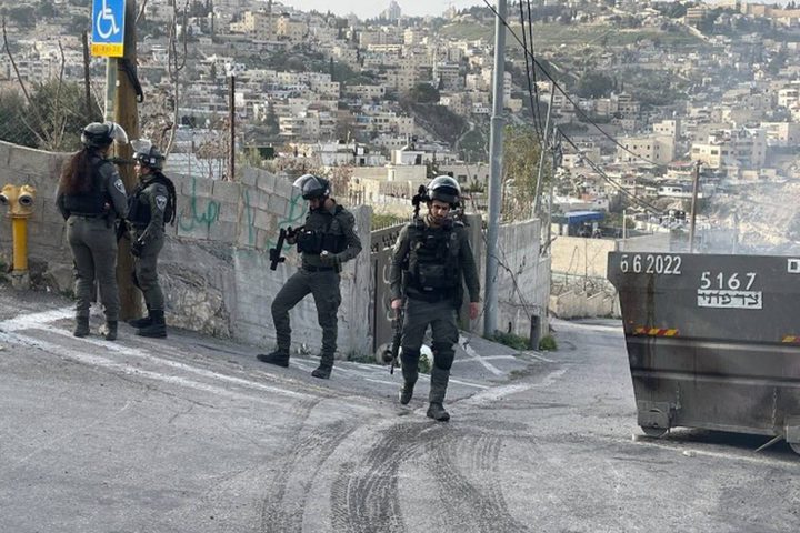 قوات الاحتلال تقتحم بلدة سلوان