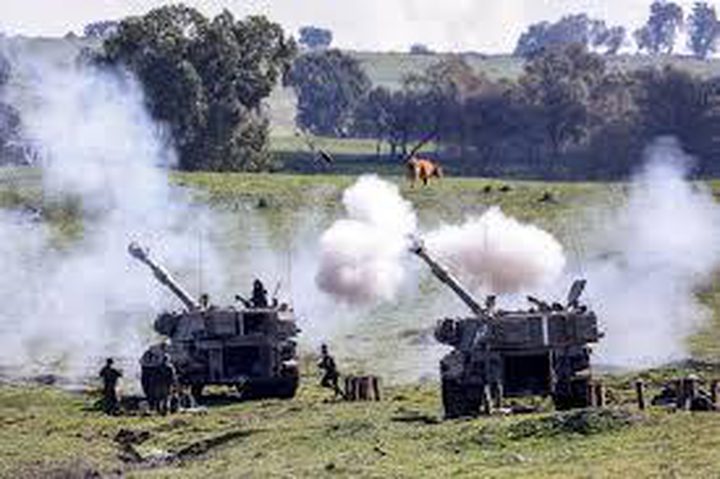 إسرائيل تعلن قصف مواقعا جنوبي سوريا