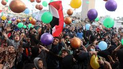 الفرحة تعود لأطفال غزة في أول أيام عيد الفطر المبارك، بعد أن حرموا منها لعامين متتاليين